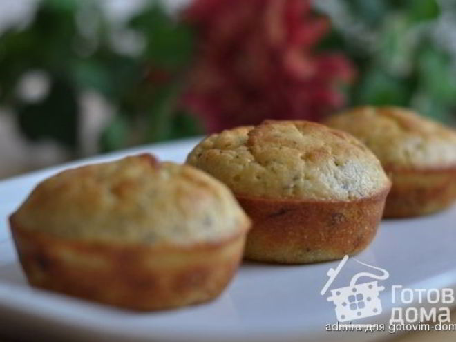 Рецепт маффинов с лососем и креветками