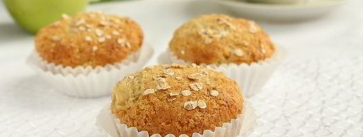 маффины с овсяной мукой и яблоками. Шаг 7