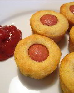 Маффины с сосисками