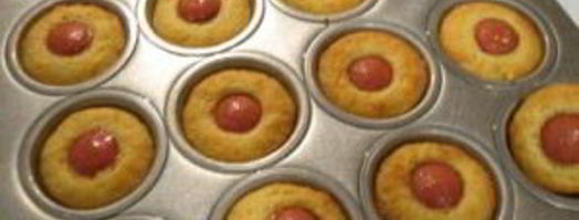 маффины с сосисками. Шаг 4