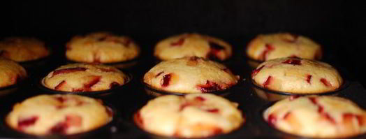 маффины со сливами. Шаг 3