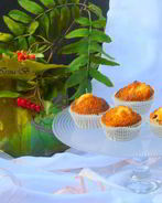 Маффины со смородиной