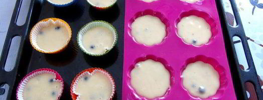 маффины со смородиной. Шаг 6