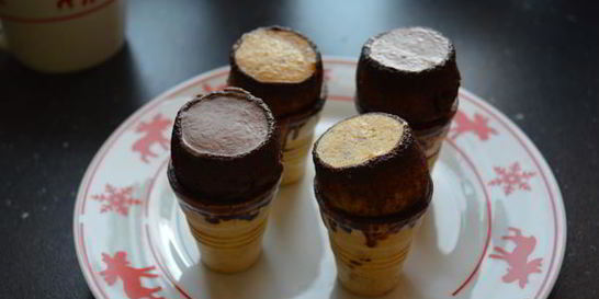 Маффины в вафле