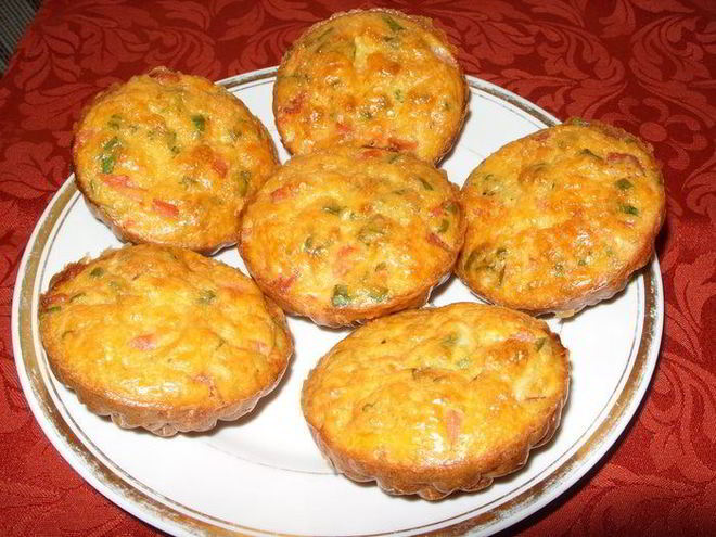 Рецепт маффинов закусочных
