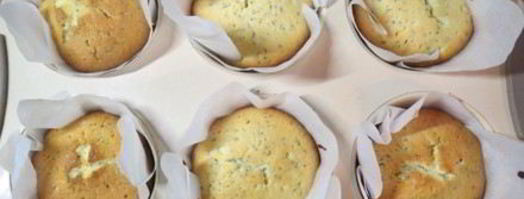 маковые маффины с лимонным соком. Шаг 15