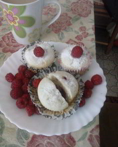Малиновые маффины