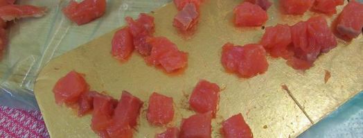 мини-маффины с семгой. Шаг 4