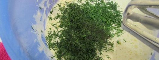 мини-маффины с семгой. Шаг 6