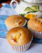 Персиковые маффины