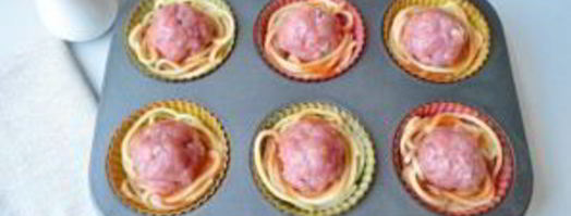 закусочные маффины гнезда. Шаг 5