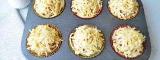 закусочные маффины гнезда. Шаг 6