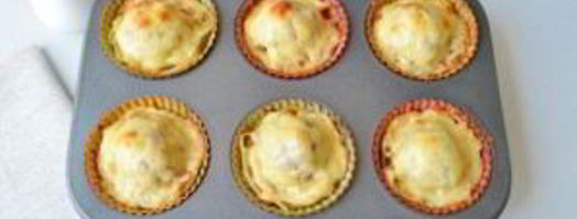 закусочные маффины гнезда. Шаг 7