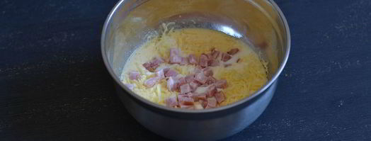 закусочные маффины с ветчиной и сыром. Шаг 6