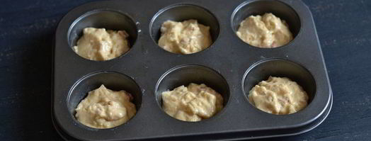 закусочные маффины с ветчиной и сыром. Шаг 10