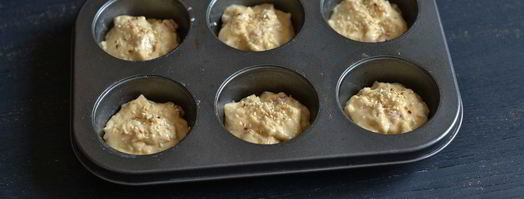 закусочные маффины с ветчиной и сыром. Шаг 11