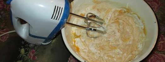 бананово-шоколадный манник. Шаг 4