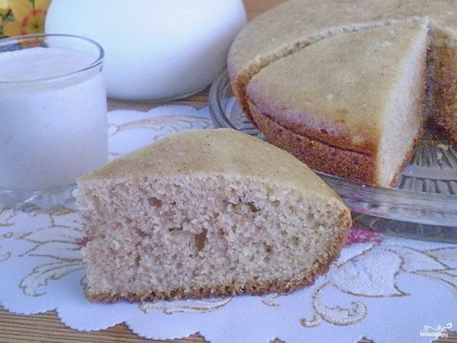 Рецепт классического манника на кефире