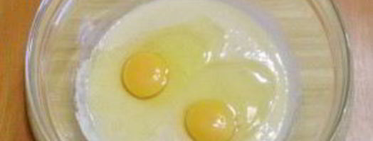 классический манник на кефире. Шаг 4