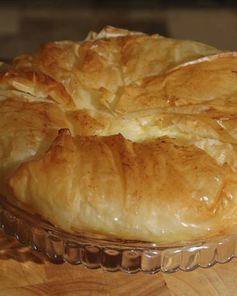 Манник из теста фило