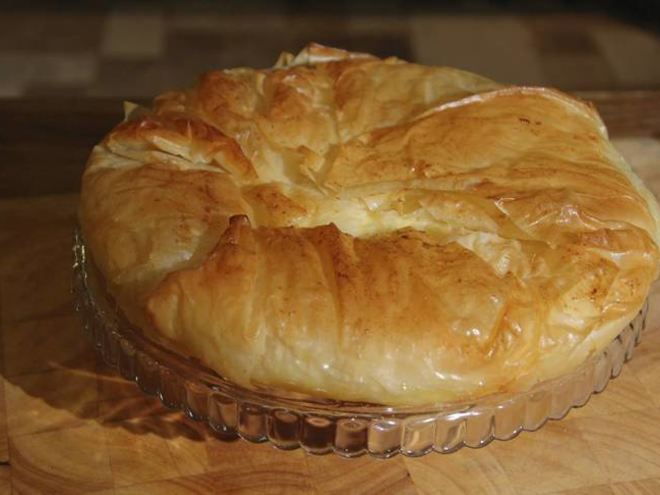 Рецепт манника из теста фило