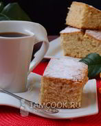 Манник на кефире без яиц