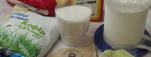 манник на кефире без яиц. Шаг 6