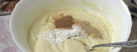 манник на кефире без яиц. Шаг 10