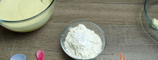 манник на кефире. Шаг 9