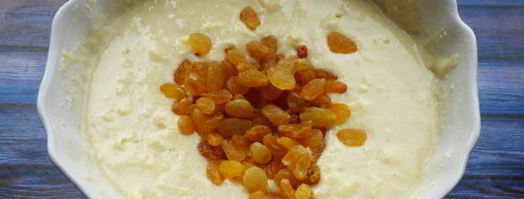 манник с изюмом. Шаг 6