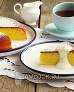 Манник с творогом в мультиварке