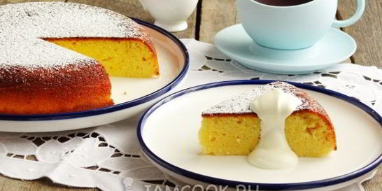 Манник с творогом в мультиварке