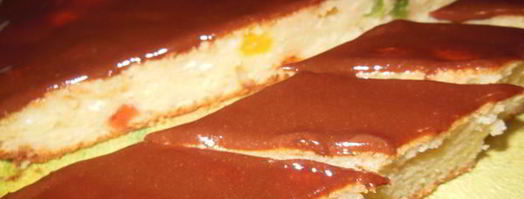 манник творожный с цукатами. Шаг 9