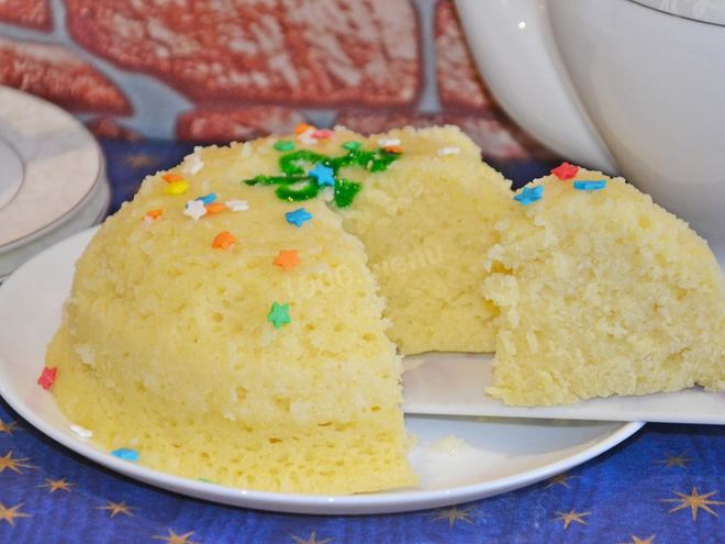 Рецепт манника в микроволновке на кефире быстро и вкусно