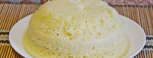 манник в микроволновке на кефире быстро и вкусно. Шаг 10