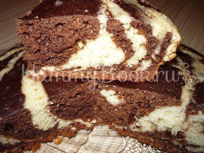 Рецепт манника зебра в мультиварке