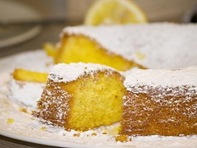 Рецепт нежного лимонного манника