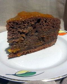 Шоколадный манник на кефире в мультиварке