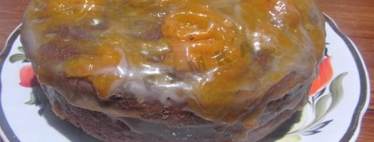 шоколадный манник на кефире в мультиварке. Шаг 12