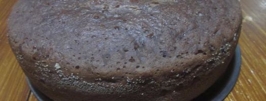 шоколадный манник на кефире в мультиварке. Шаг 10