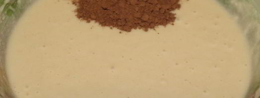 шоколадный манник с халвой. Шаг 7