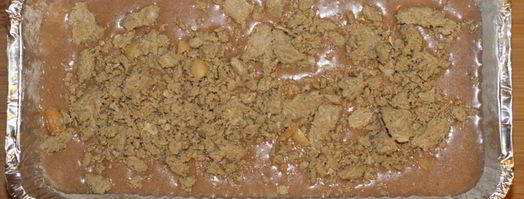 шоколадный манник с халвой. Шаг 8