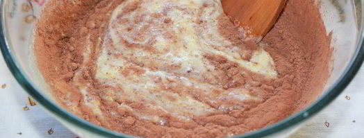 шоколадный манник. Шаг 4