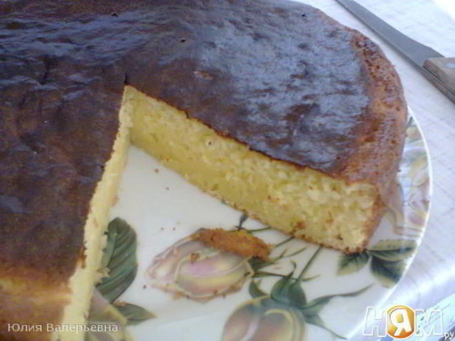 Рецепт творожного манника