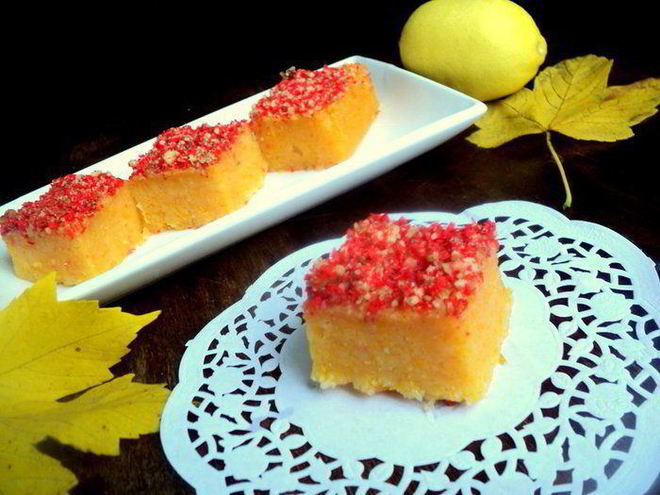 Рецепт тыквенного манника