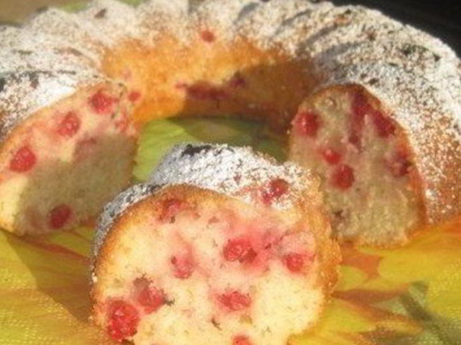 Рецепт восхитительного ягодного манника