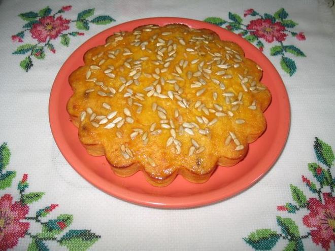 Рецепт яблочно-тыквенного манник