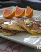 Апельсиновые оладьи с рикоттой