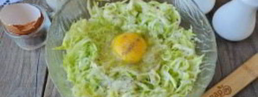 быстрые оладьи из кабачков. Шаг 4