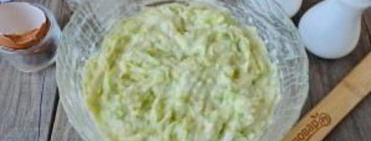 быстрые оладьи из кабачков. Шаг 6